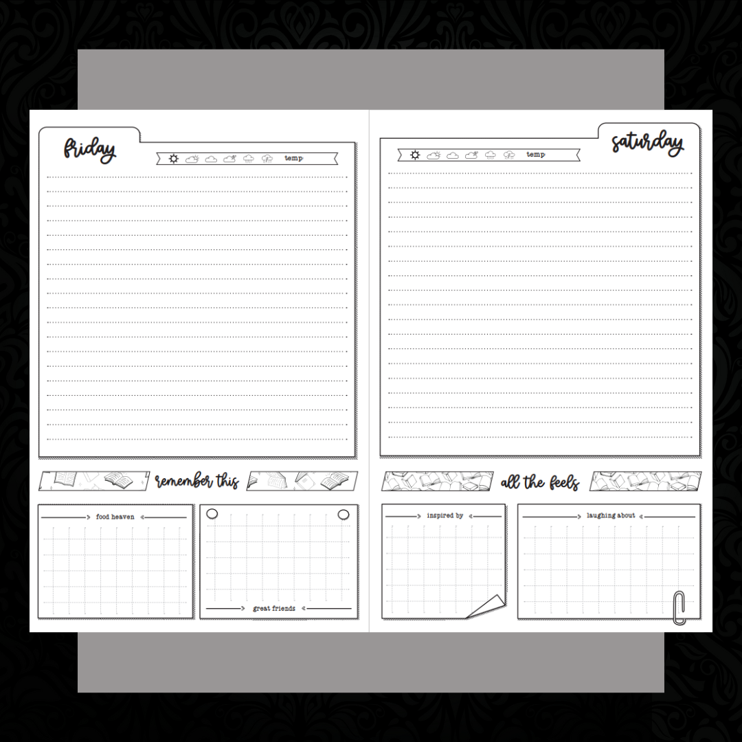 Conference Memory Keeper & Autograph Booklet