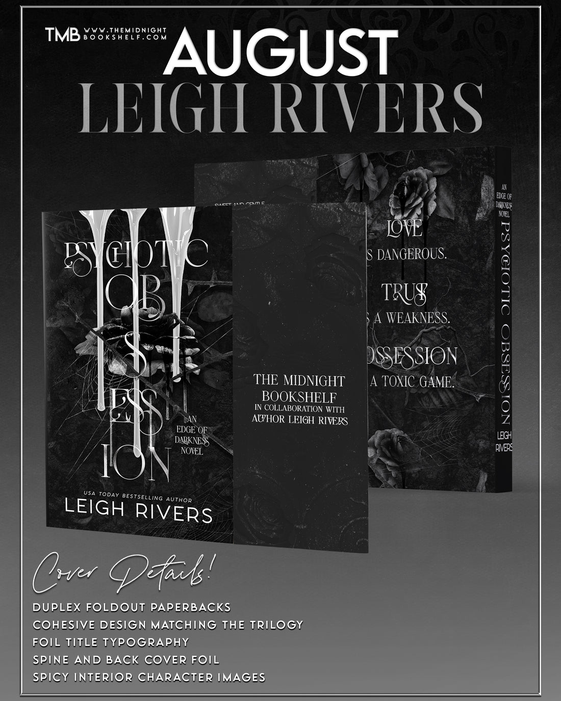 LEIGH RIVERS - PSYCHOTIC OBSESSION - UNSIGNED