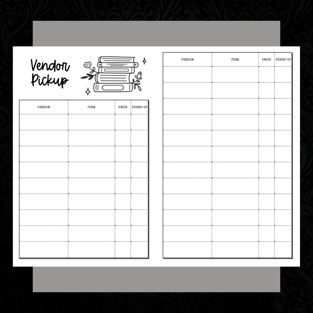 Conference Memory Keeper & Autograph Booklet