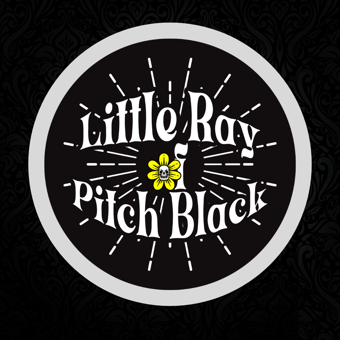 Little Ray of Pitch Black Vinyl Sticker